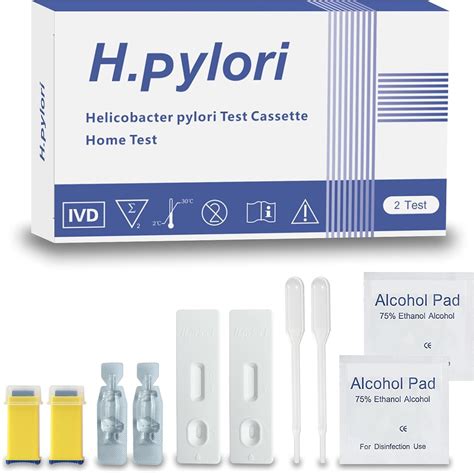 test kit helicobacter|h pylori test positive means.